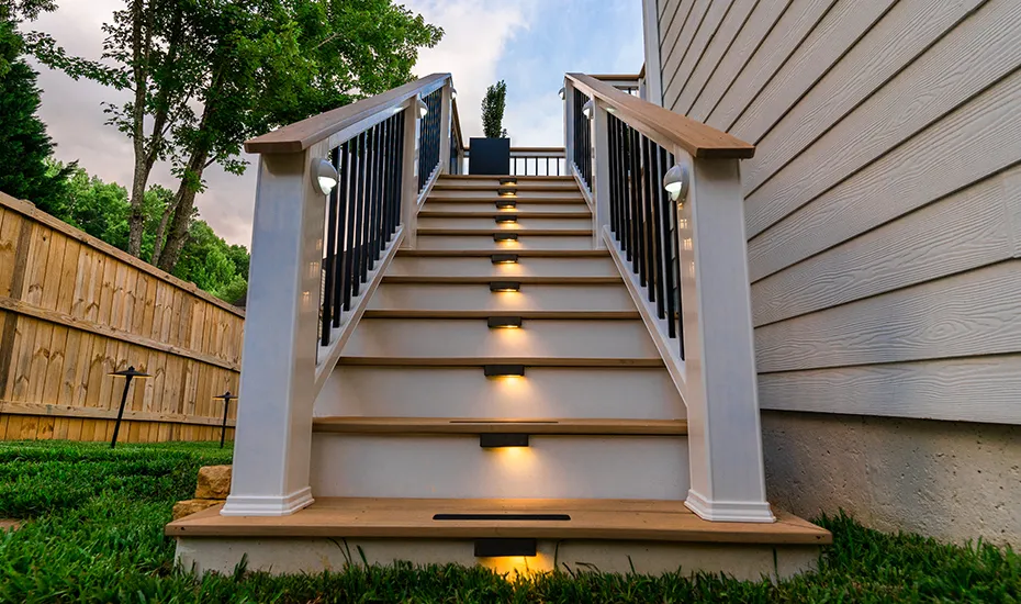 Railings and Stairs Deck Design