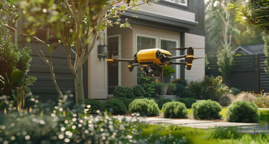 Drones for Lawn Care 