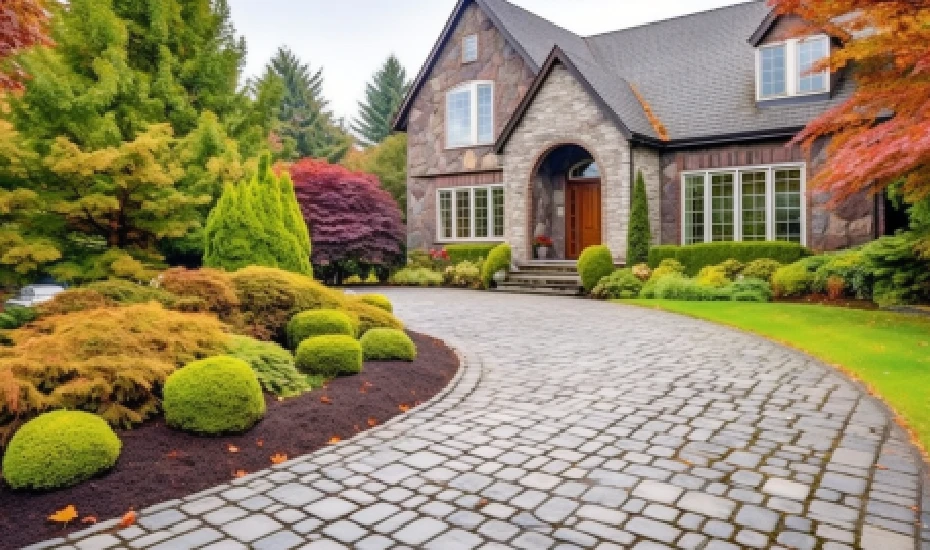 Driveway Ideas with Cobblestone