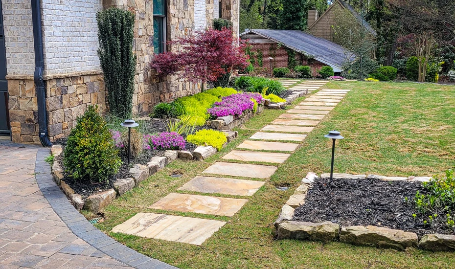 Driveway and Walkway Ideas with border