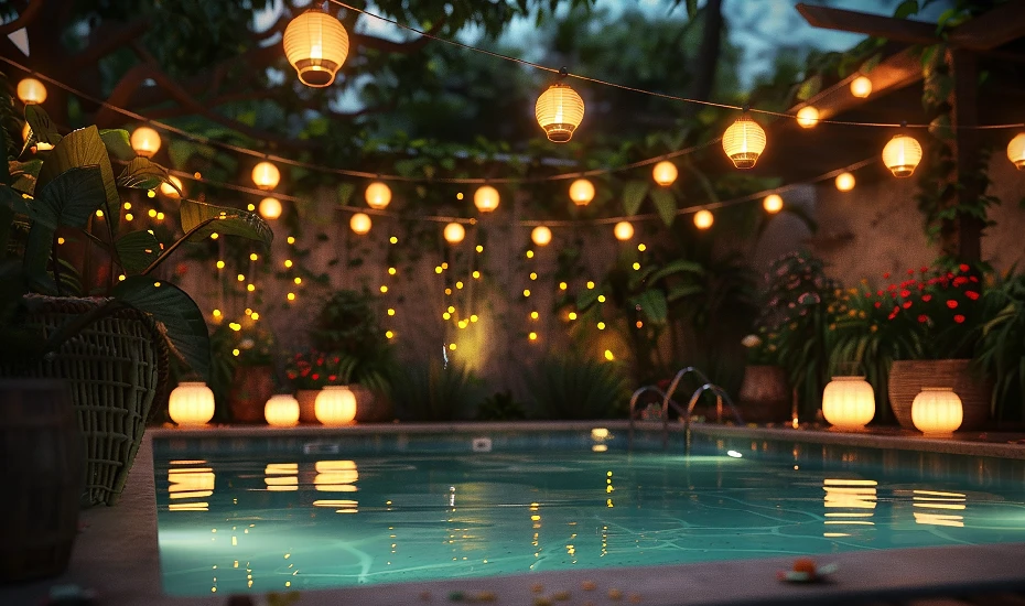 Underwater LED Pool Lighting Ideas