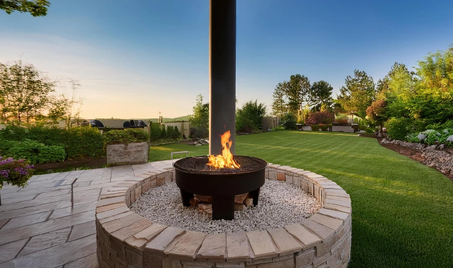 Metal fire pit design ideas