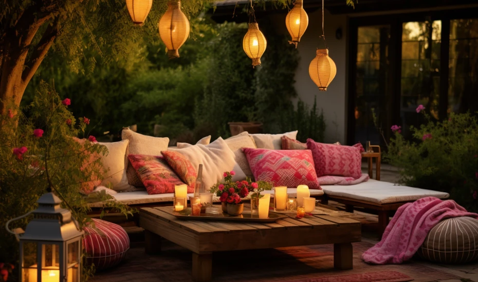 Backyard Patio Decoration 